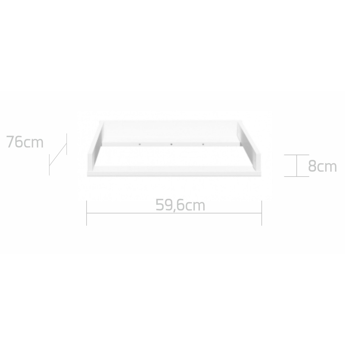 Bellamy Lotta Snow Commodeblad voor Commode Lotta