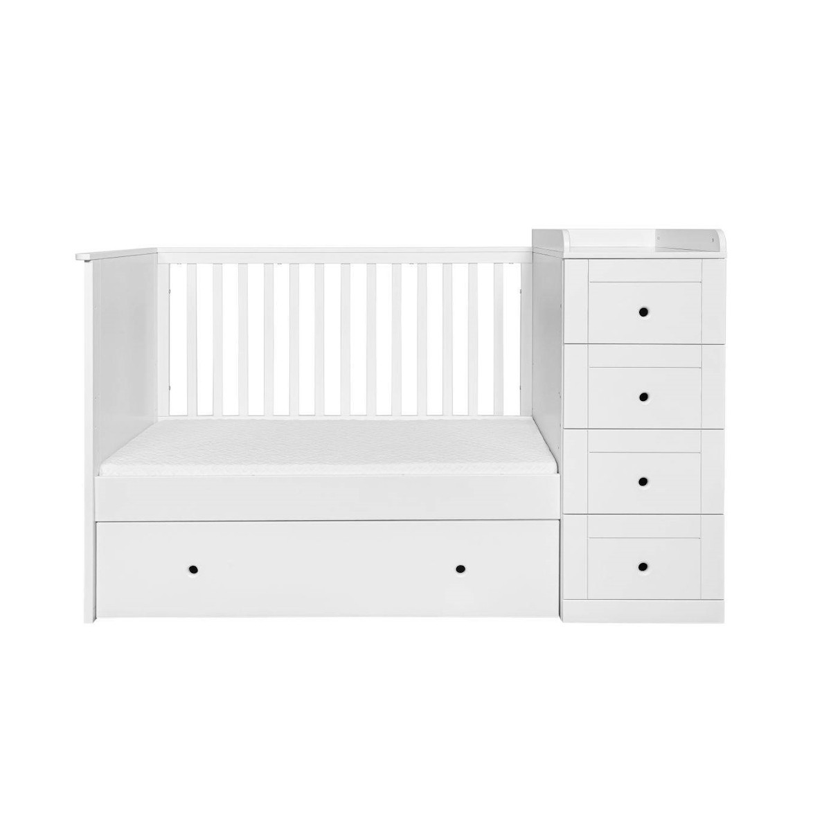 Bellamy Paso Doble 60 x 120 cm Ledikant en Commode
