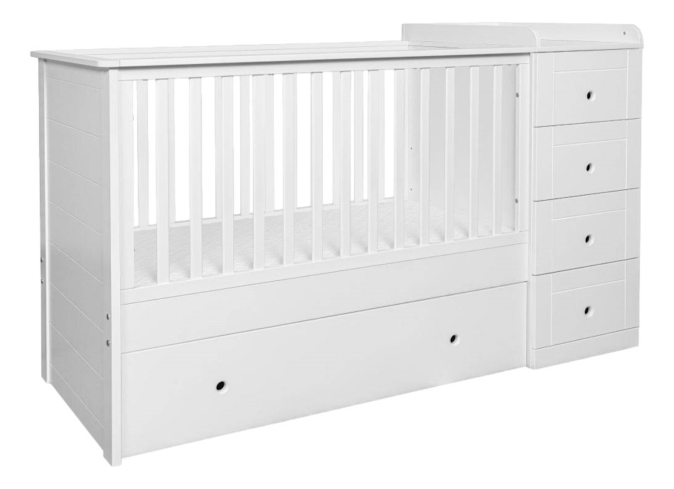Bellamy Paso Doble 60 x 120 cm Ledikant en Commode