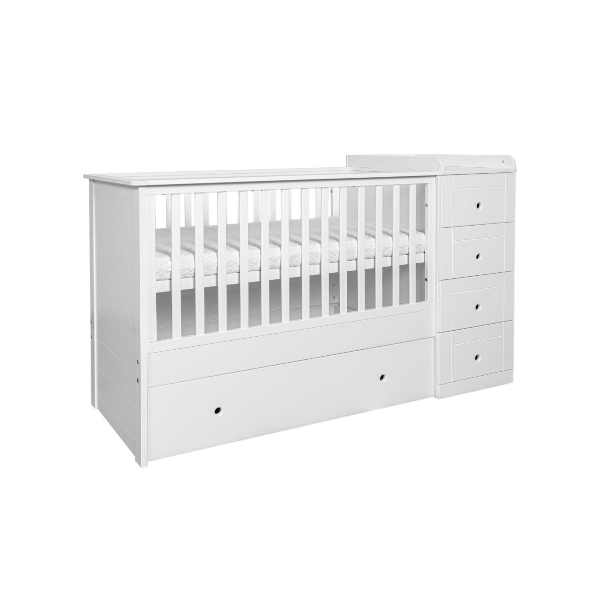 Bellamy Paso Doble 60 x 120 cm Ledikant en Commode
