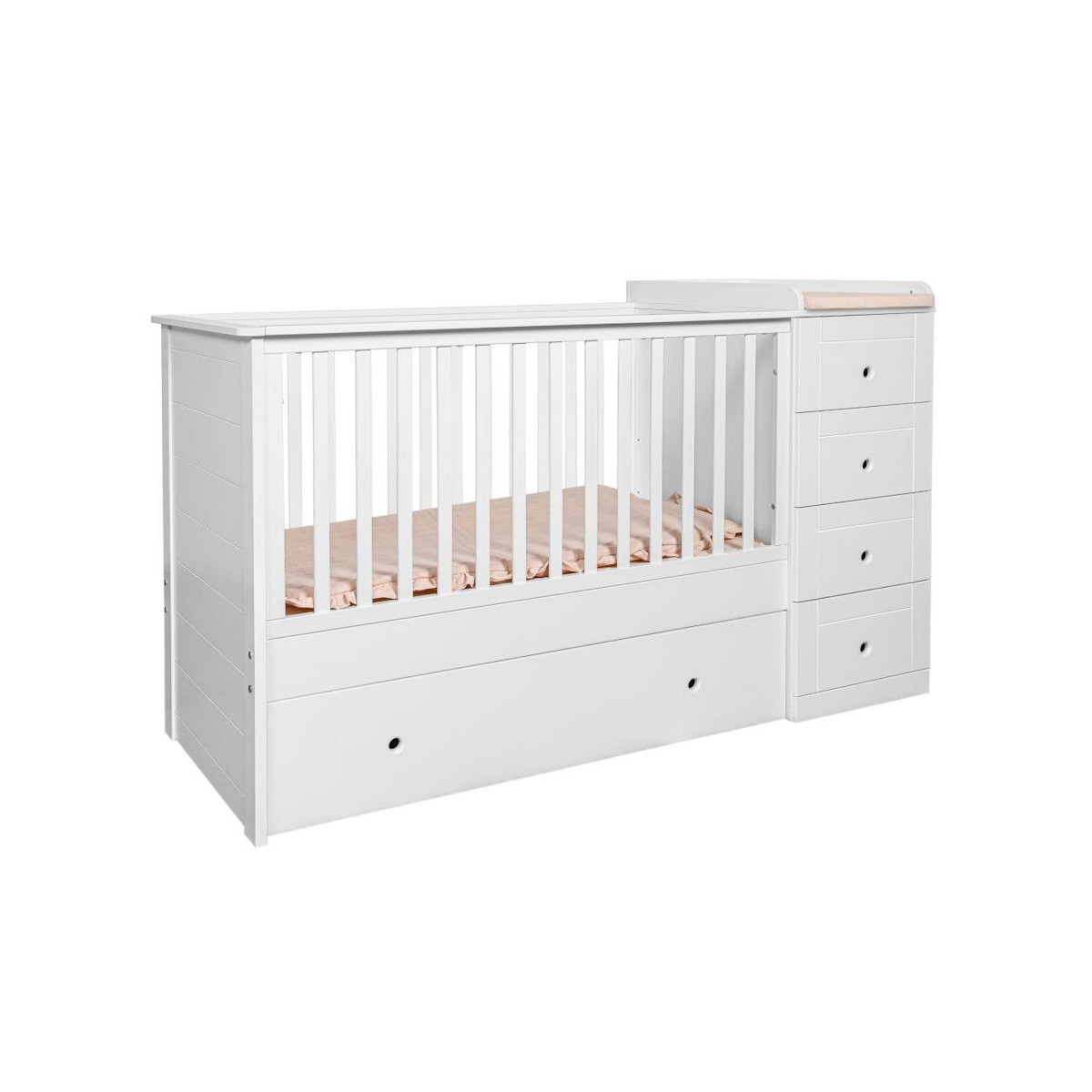 Bellamy Paso Doble 60 x 120 cm Ledikant en Commode