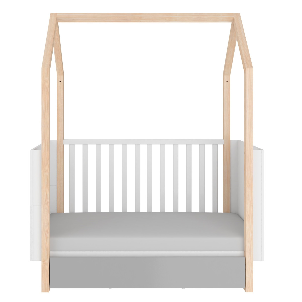 Bellamy Pinette Babykamer: Ledikant/Juniorbed en Commode
