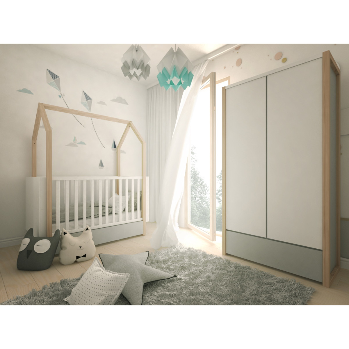 Bellamy Pinette 70 x 140/160 cm Ledikant/Juniorbed