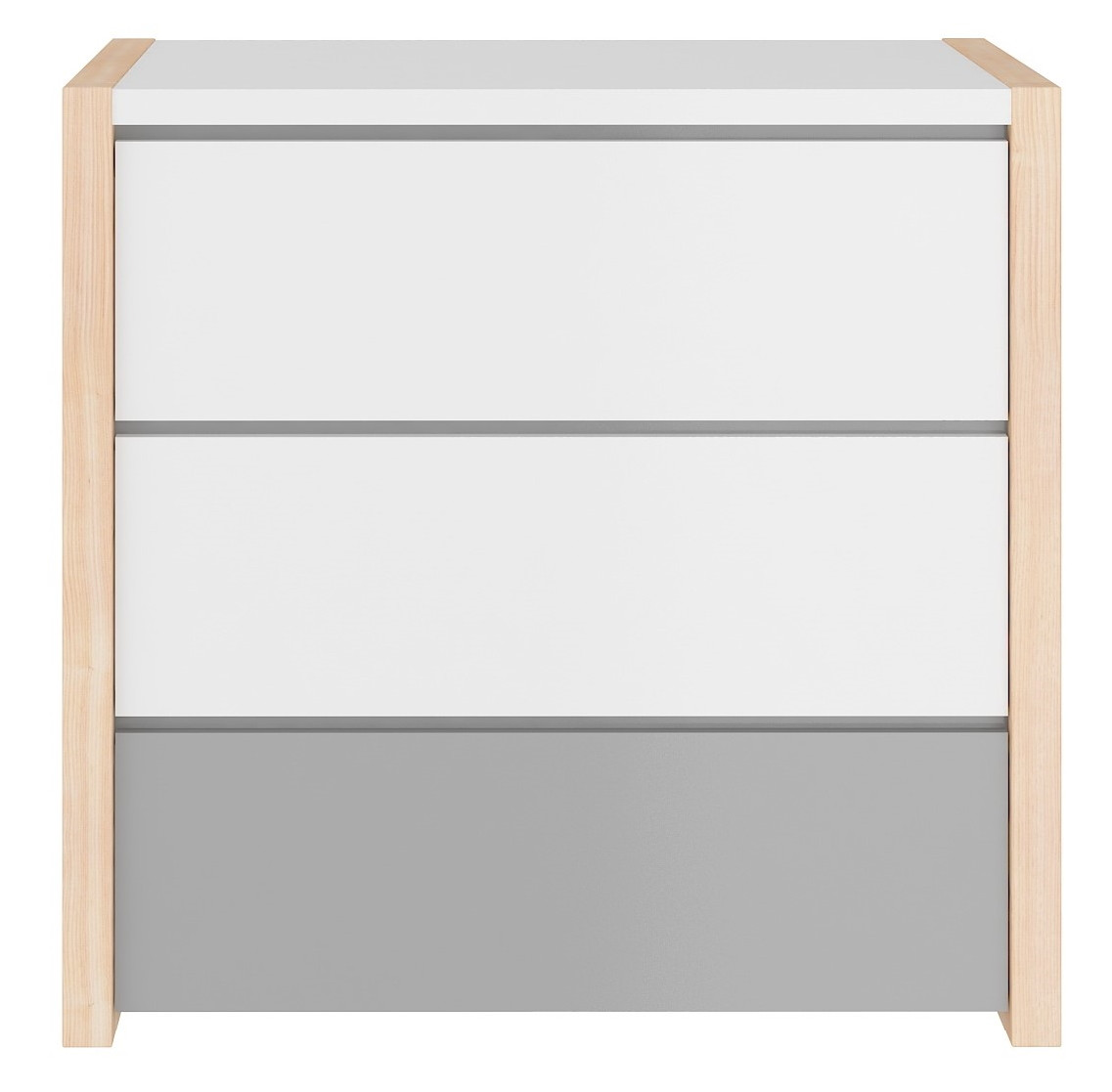 Bellamy Pinette Babykamer: Ledikant/Juniorbed en Commode