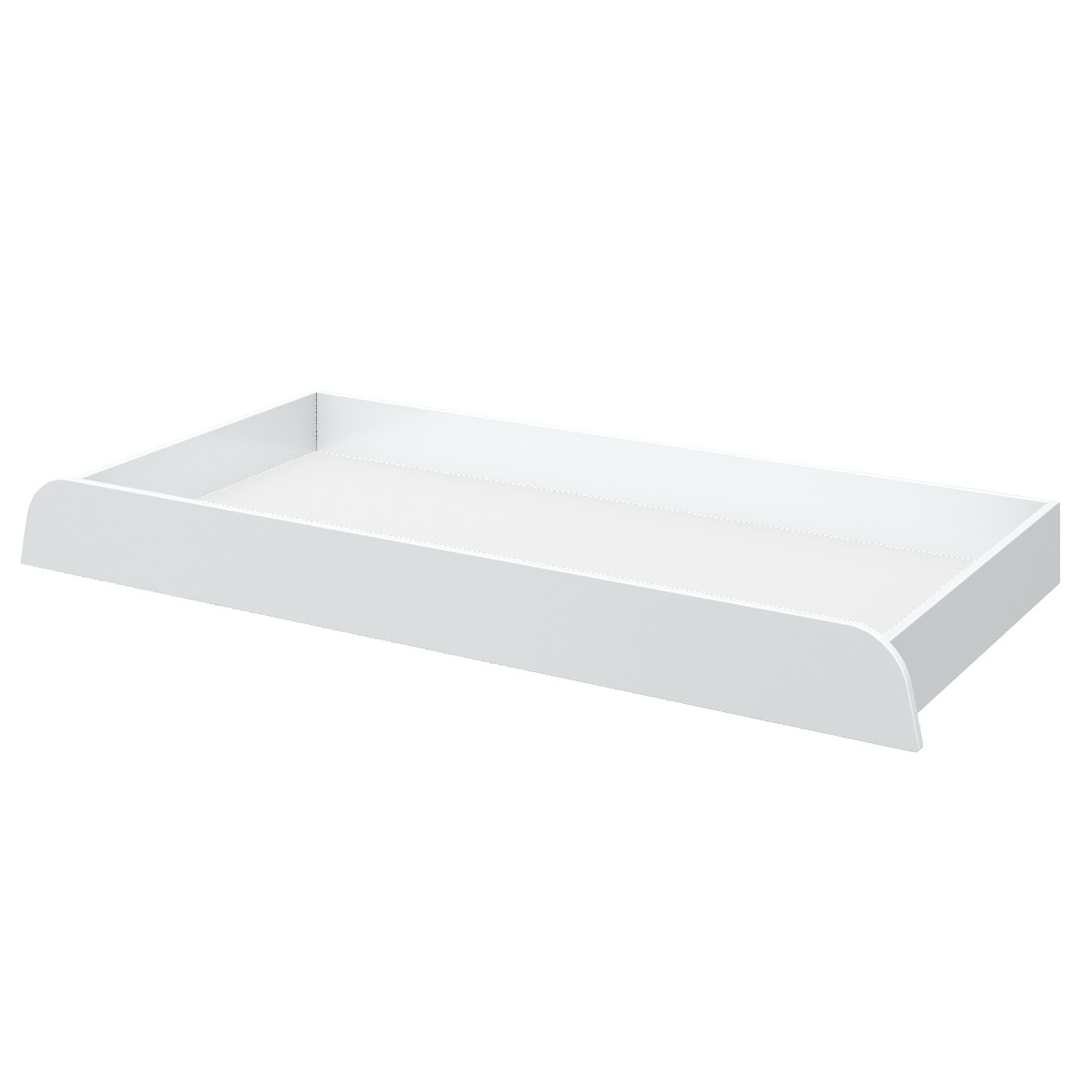 Bellamy UP! White 70 x 120/160 cm 2-in-1 Meegroei Ledikant en Commode met Lade