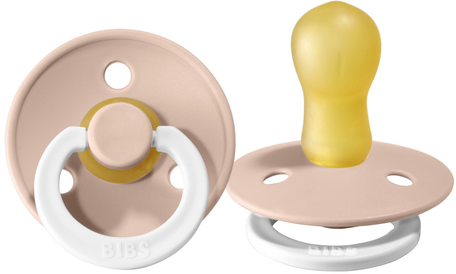 Bibs Blush Glow in the Dark 18+ mnd Fopspeen