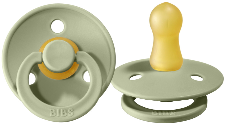 Bibs Sage 0-6 mnd Fopspeen