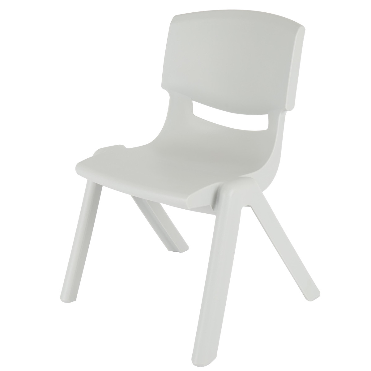 Bieco Ice Grijs Kunststof Kinderstoeltje