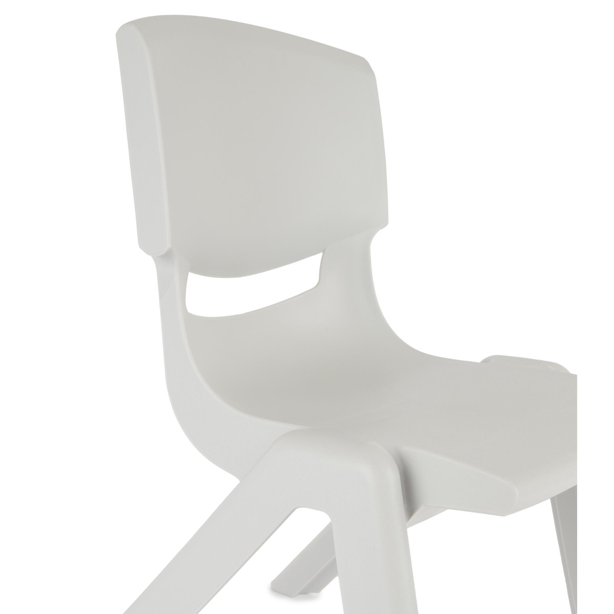 Bieco Ice Grijs Kunststof Kinderstoeltje