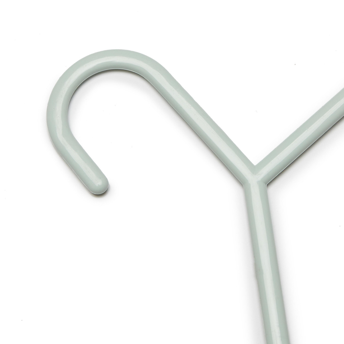 Bieco Kledinghangers Kunststof Stonegreen 8 stuks