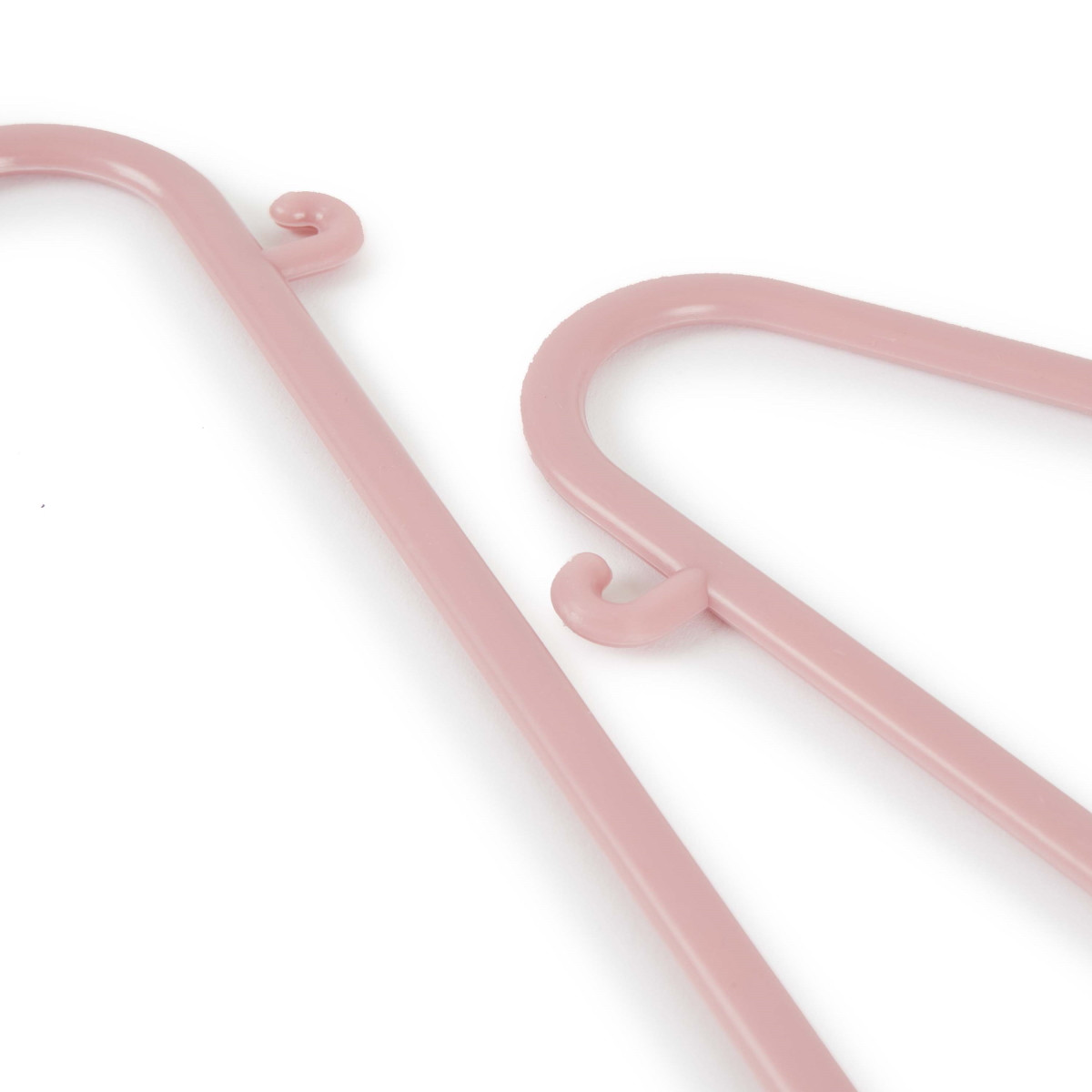 Bieco Kledinghangers Kunststof Oudroze 8 Stuks