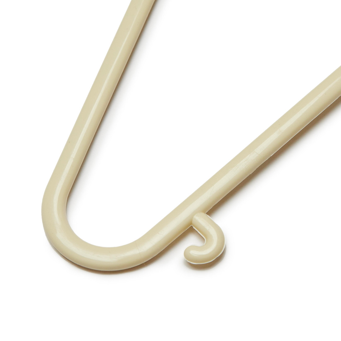 Bieco Kledinghangers Kunststof Vanille 8 stuks