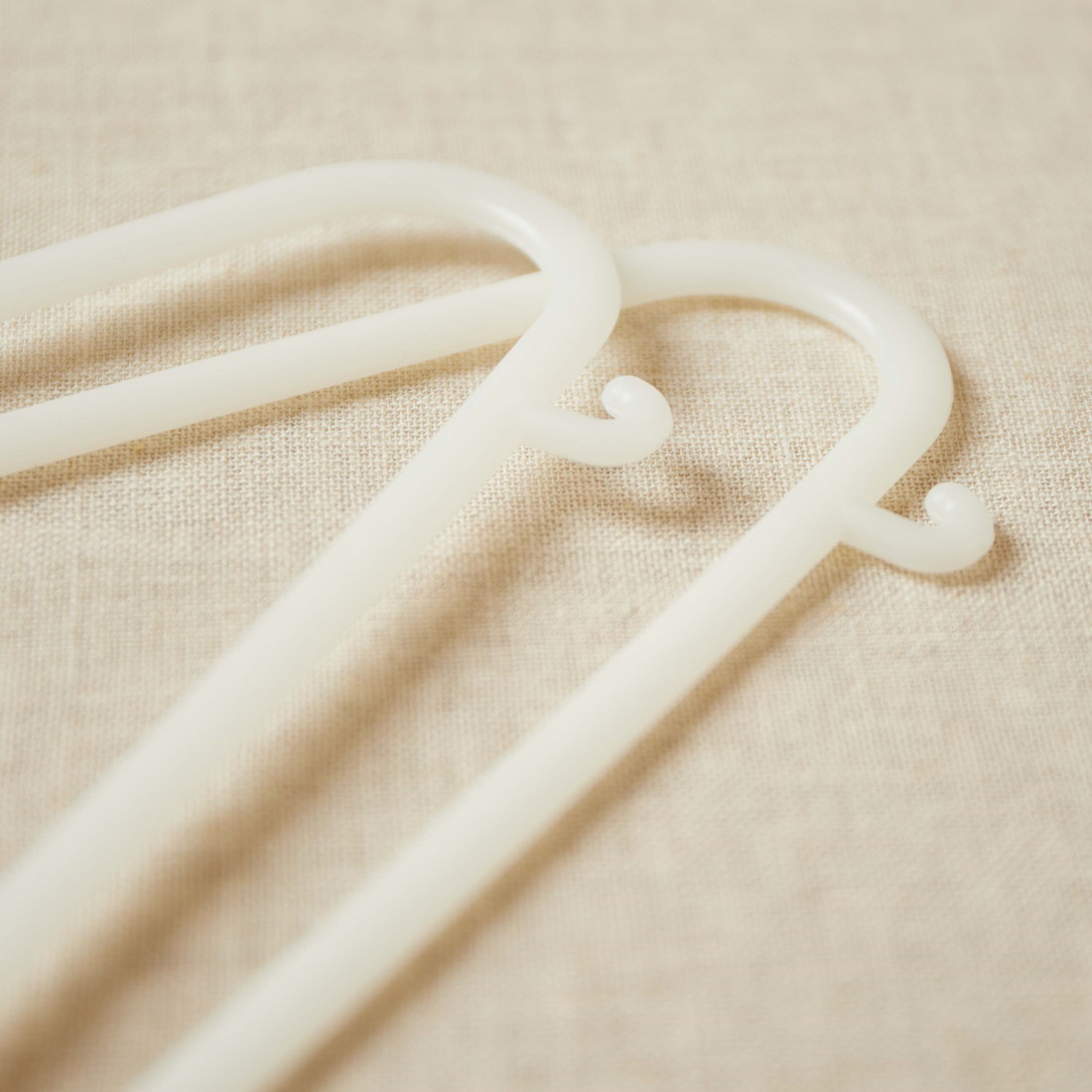 Bieco Kledinghangers Kunststof Wit 8 stuks