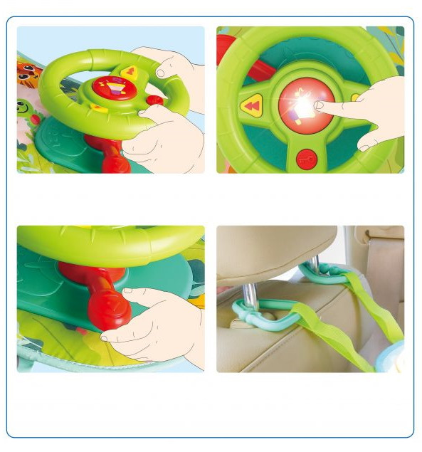 Bo Jungle B-Car Autospiegel met Stuur