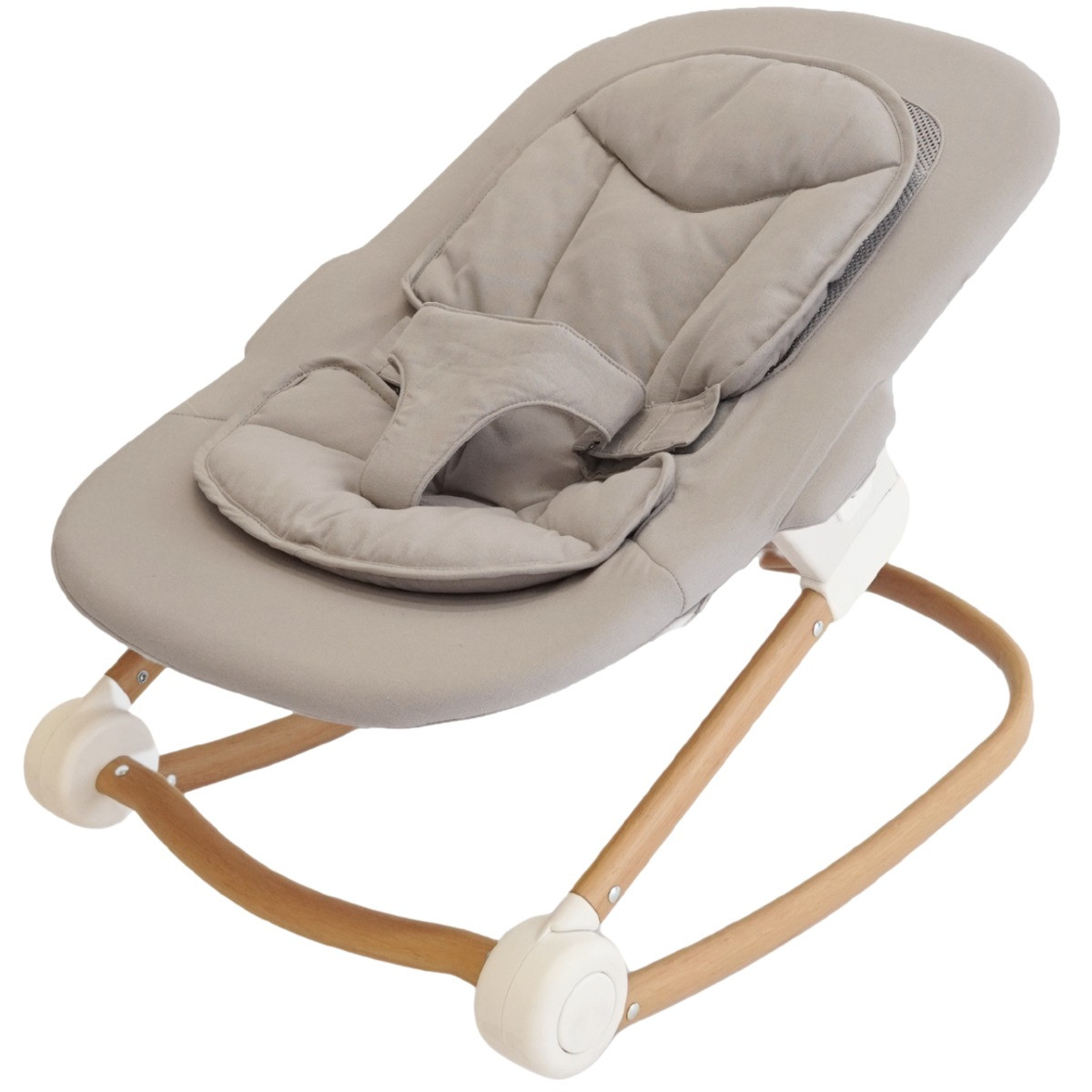 Bo Jungle Grow With Me Pure White Wipstoel en Kinderstoel