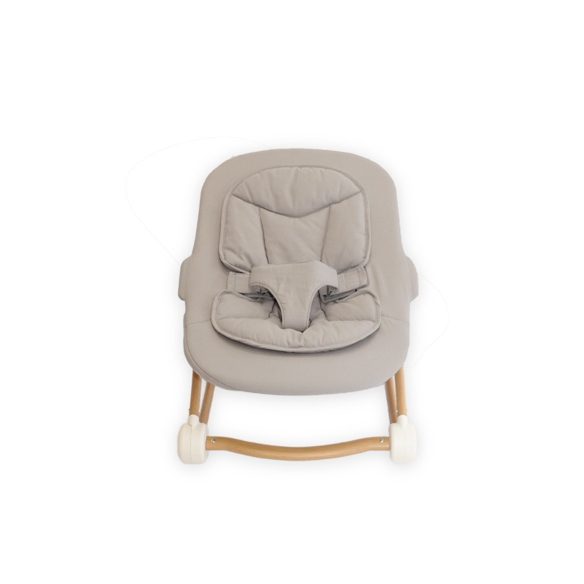 Bo Jungle Grow With Me Pure White Wipstoel en Kinderstoel