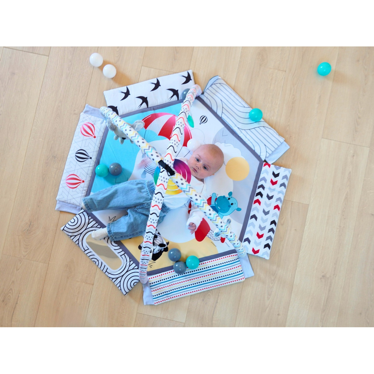 Bo Jungle Midnight Expedition Play Gym Speelkleed/Ballenbak