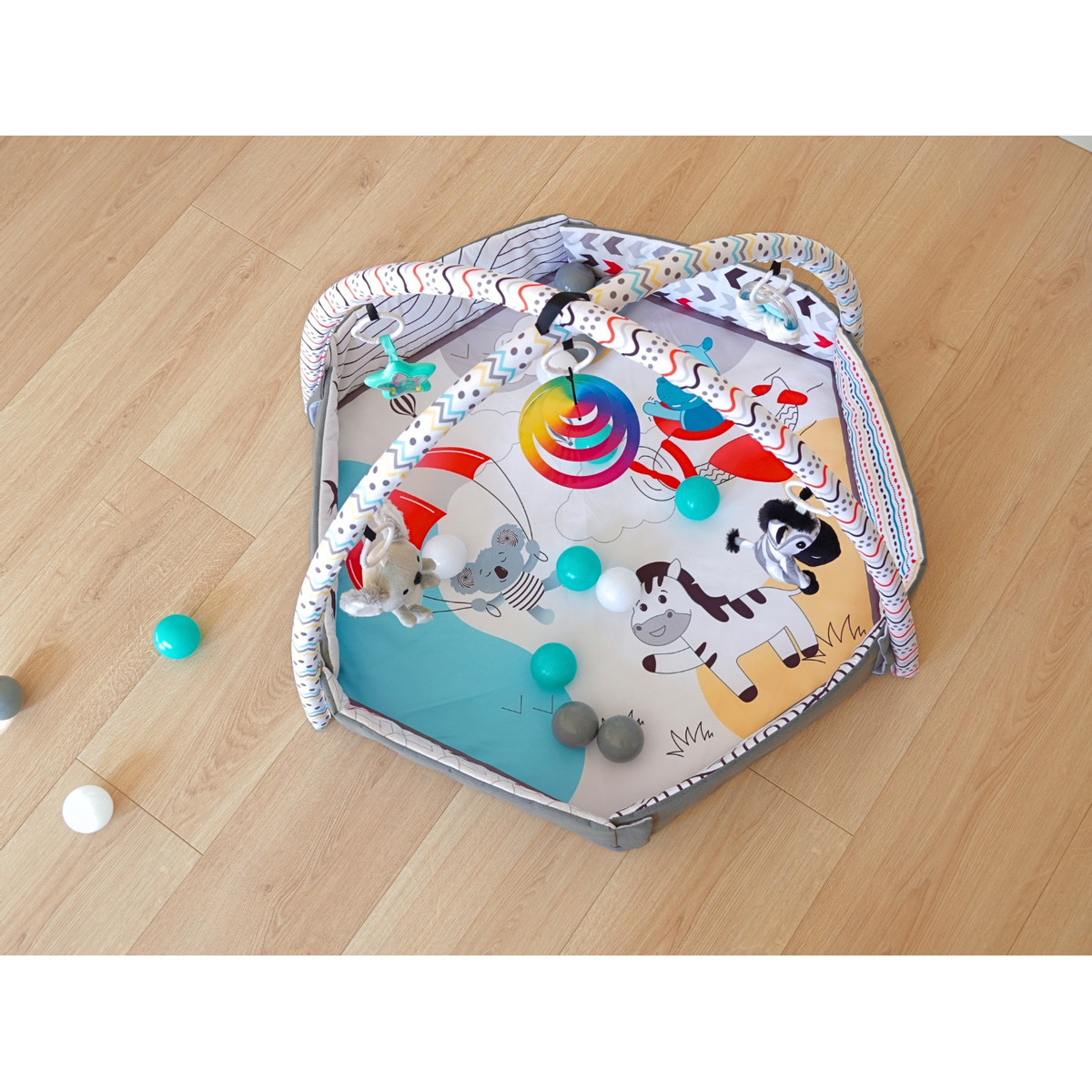 Bo Jungle Midnight Expedition Play Gym Speelkleed/Ballenbak