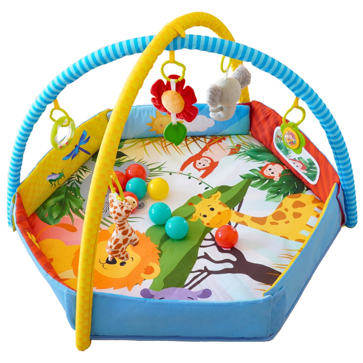 Bo Jungle Palenquo Play Gym Speelkleed/Ballenbak