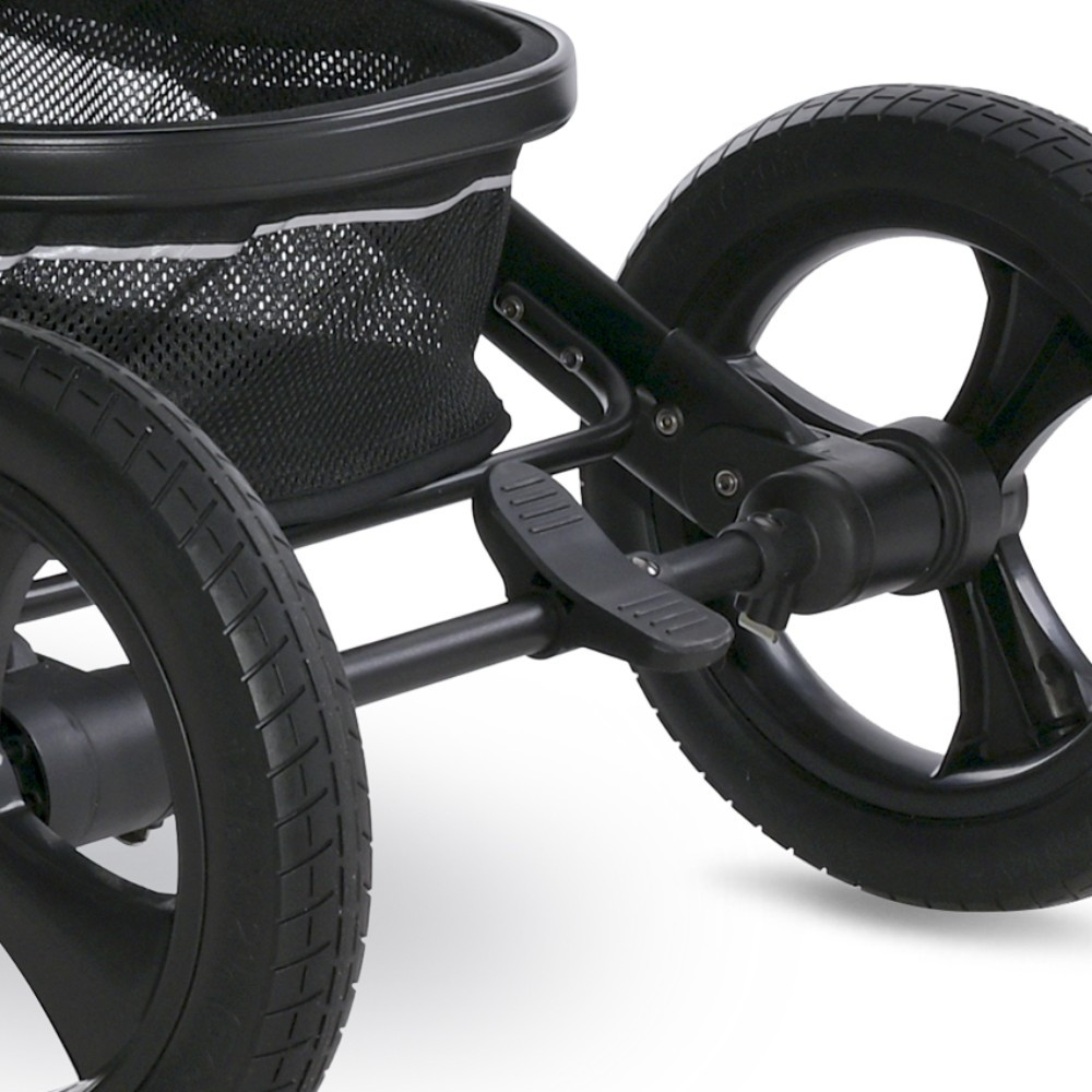 Lorelli Boston Lemon Curry 3-in-1 Kinderwagen met Spirit Autostoel