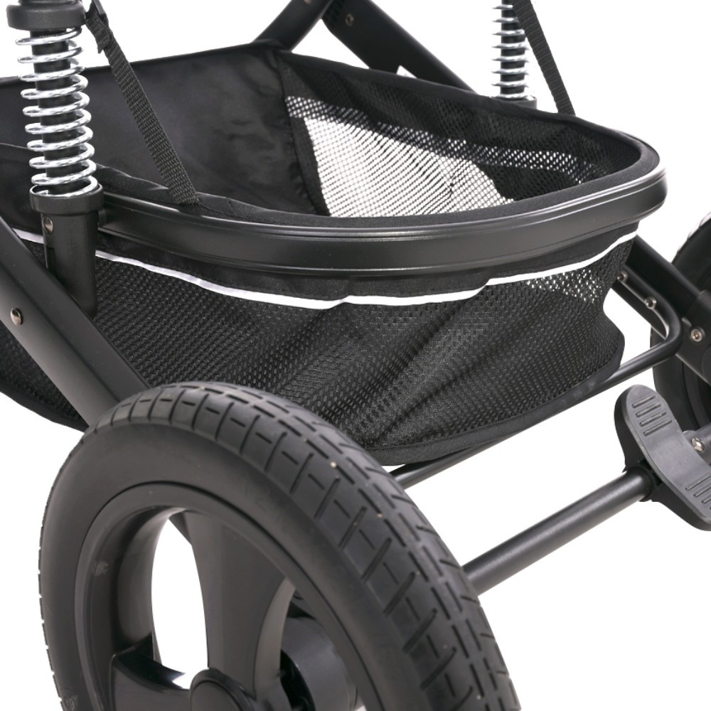 Lorelli Boston Lemon Curry 3-in-1 Kinderwagen met Spirit Autostoel