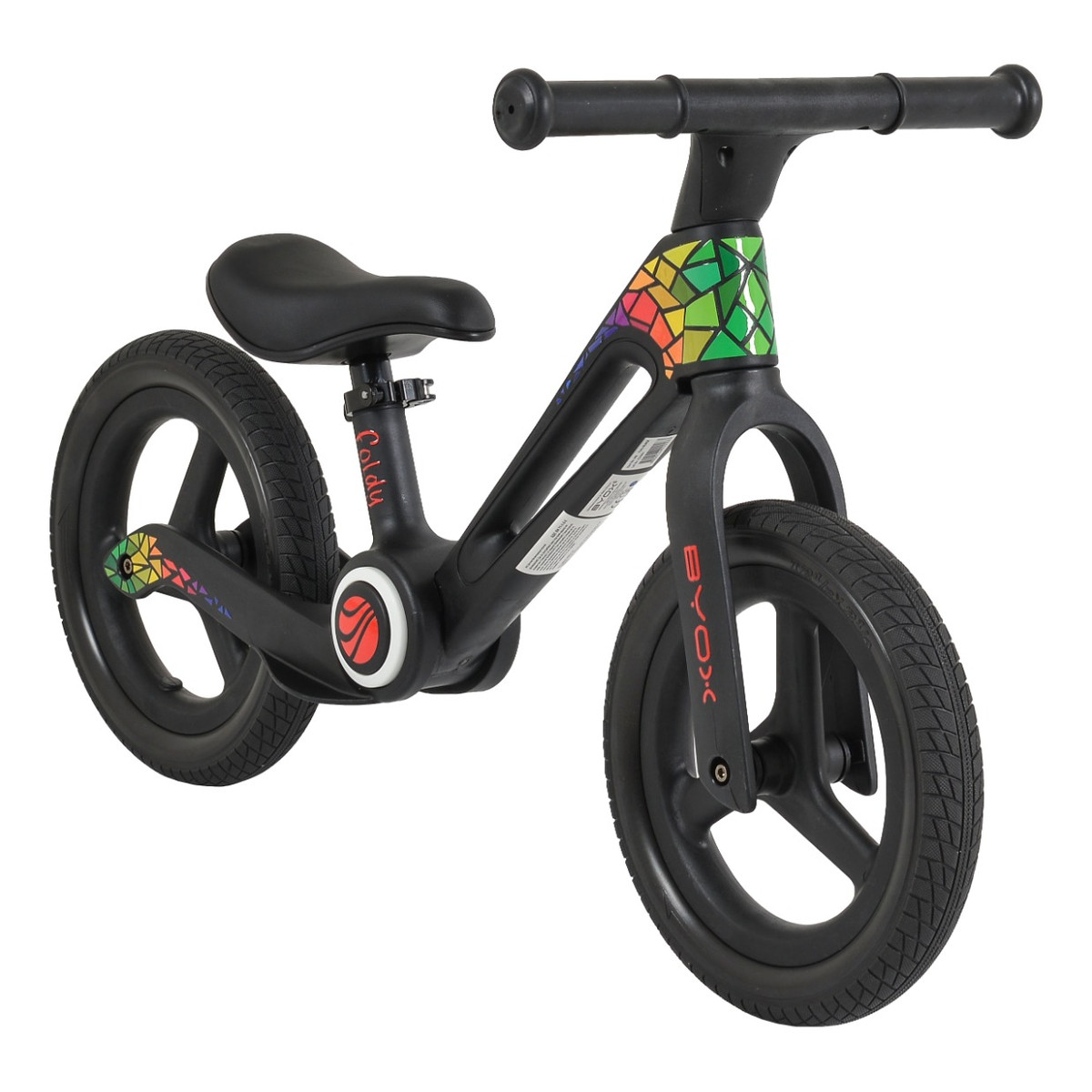 Byox Foldy Black Inklapbare Loopfiets