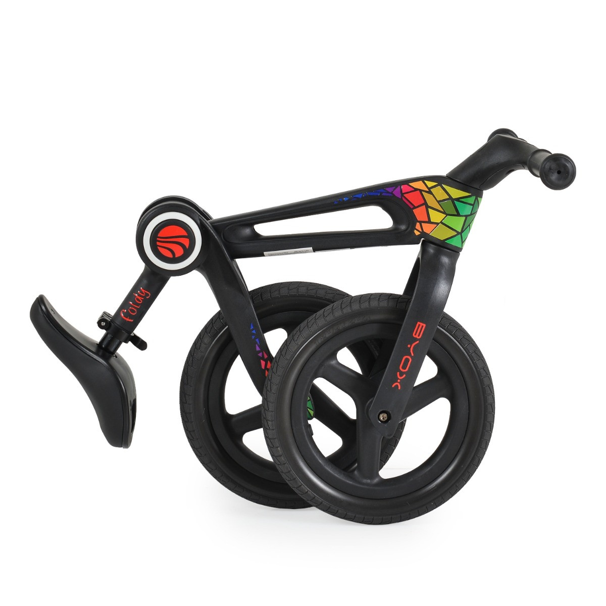 Byox Foldy Black Inklapbare Loopfiets