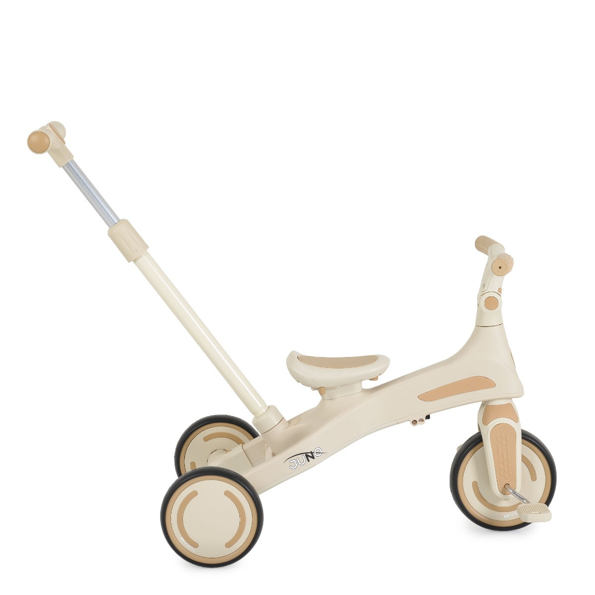 Byox Juno Beige 1-5 jaar Driewieler met Duwstang