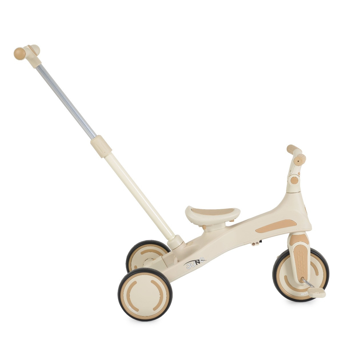 Byox Juno Beige 1-5 jaar Driewieler met Duwstang