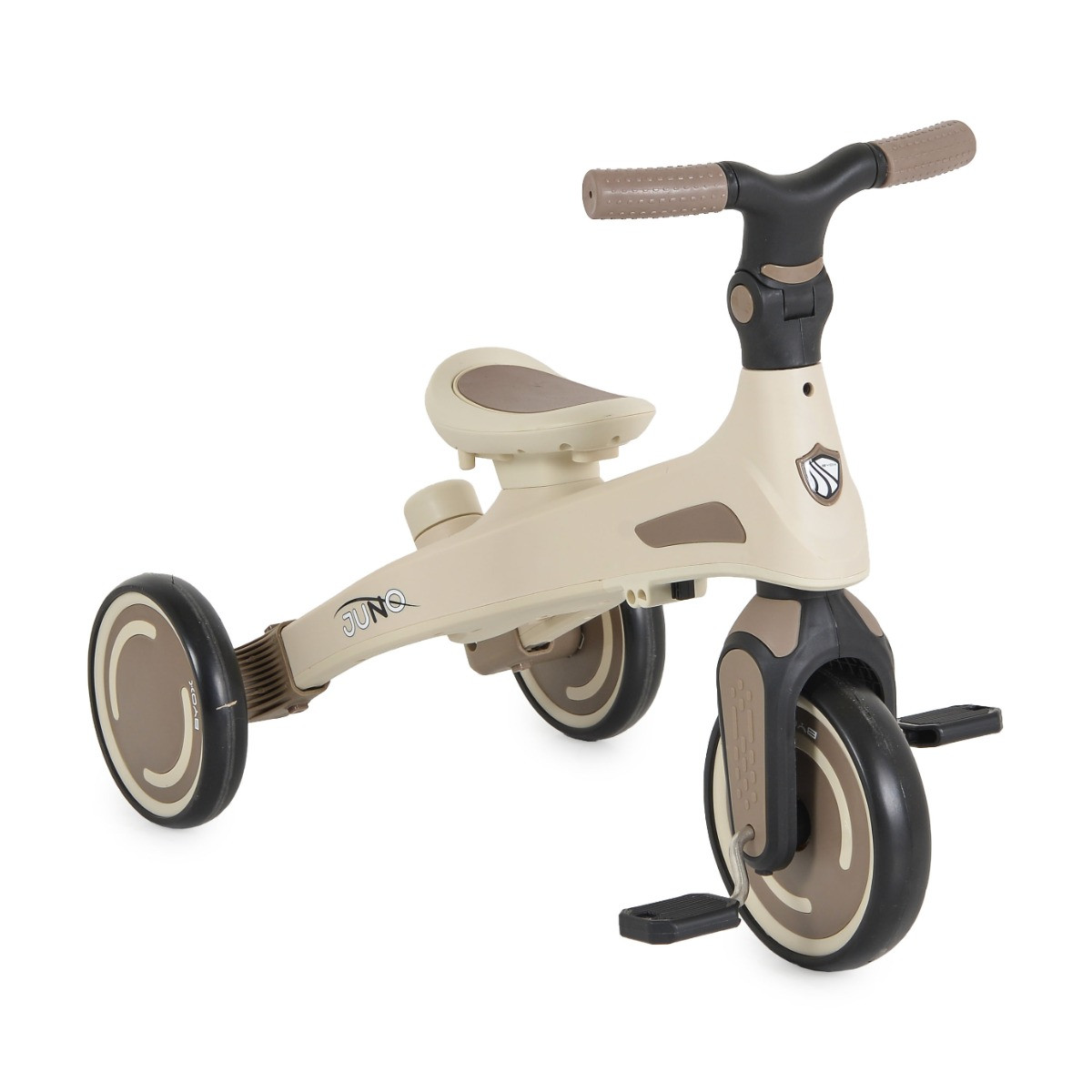 Byox Juno Brown 1-5 jaar Driewieler met Duwstang