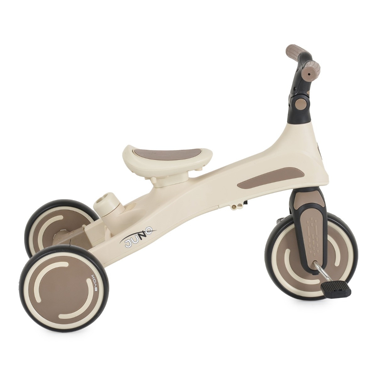 Byox Juno Brown 1-5 jaar Driewieler met Duwstang