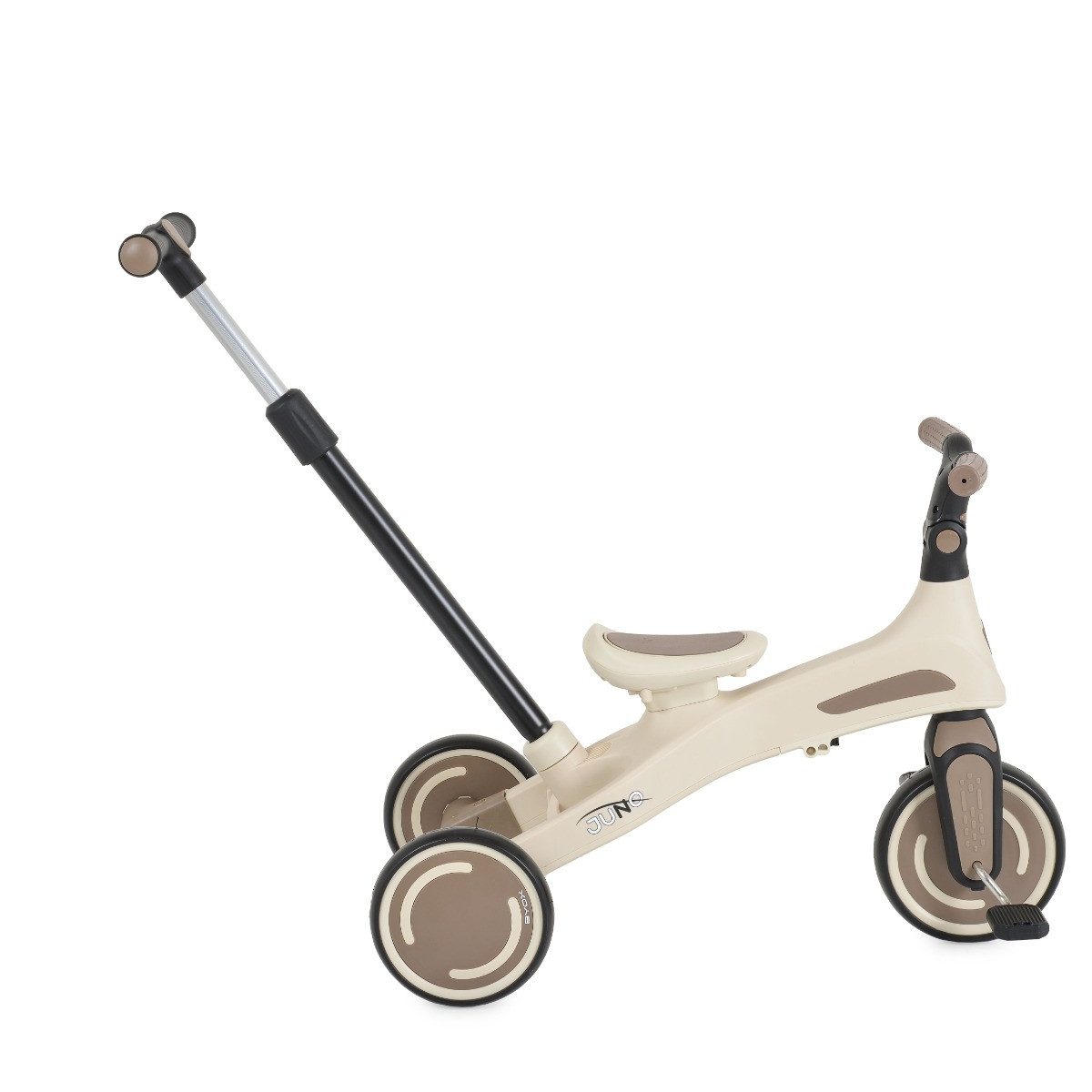 Byox Juno Brown 1-5 jaar Driewieler met Duwstang