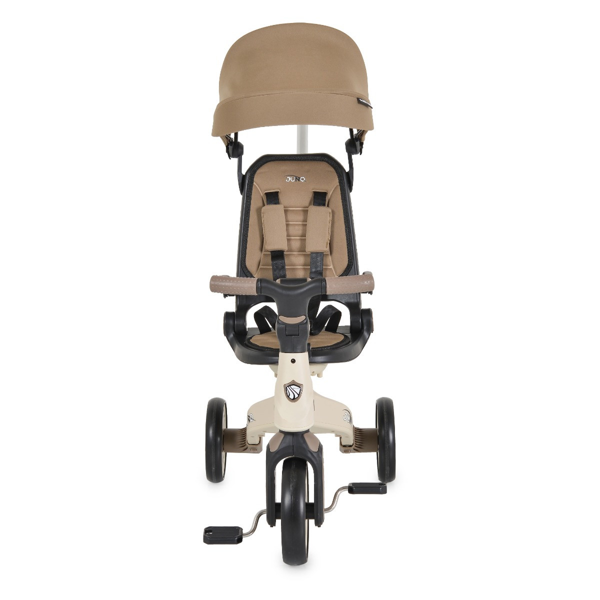 Byox Juno Brown 1-5 jaar Driewieler met Duwstang