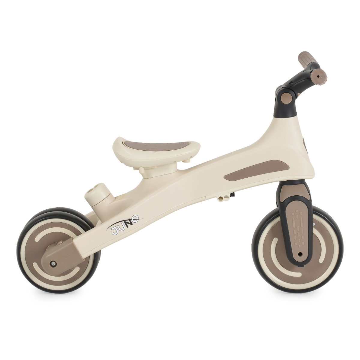 Byox Juno Brown 1-5 jaar Driewieler met Duwstang