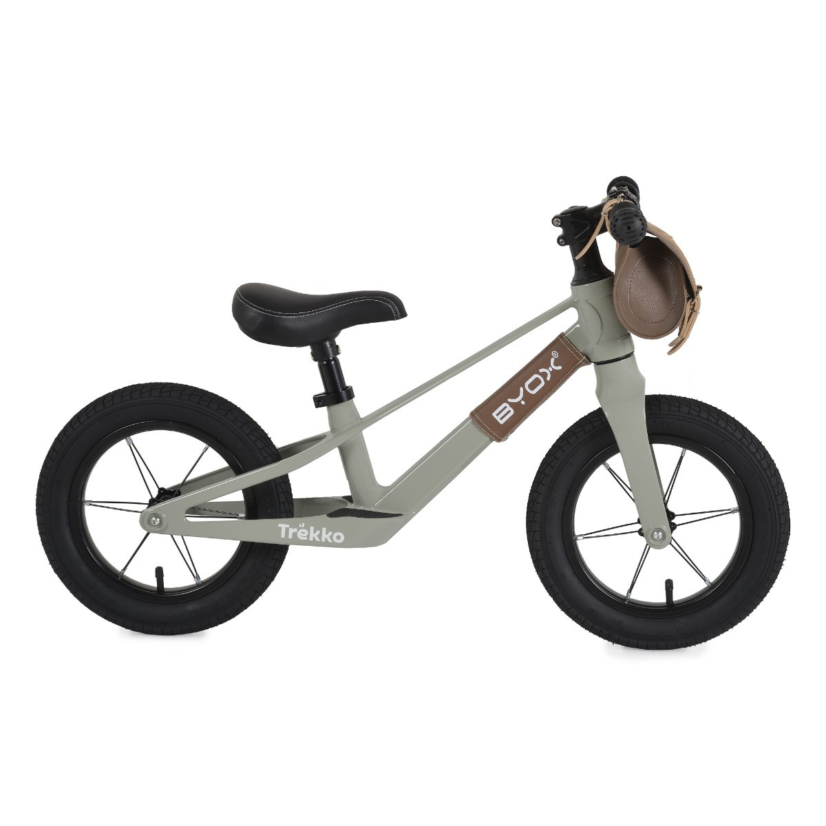 Byox Trekko Green Balance Bike Loopfiets