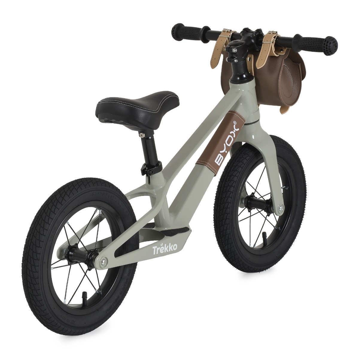 Byox Trekko Green Balance Bike Loopfiets