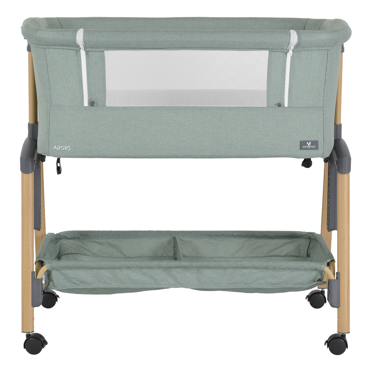 Cangaroo Adoro Green Wieg aan Bed