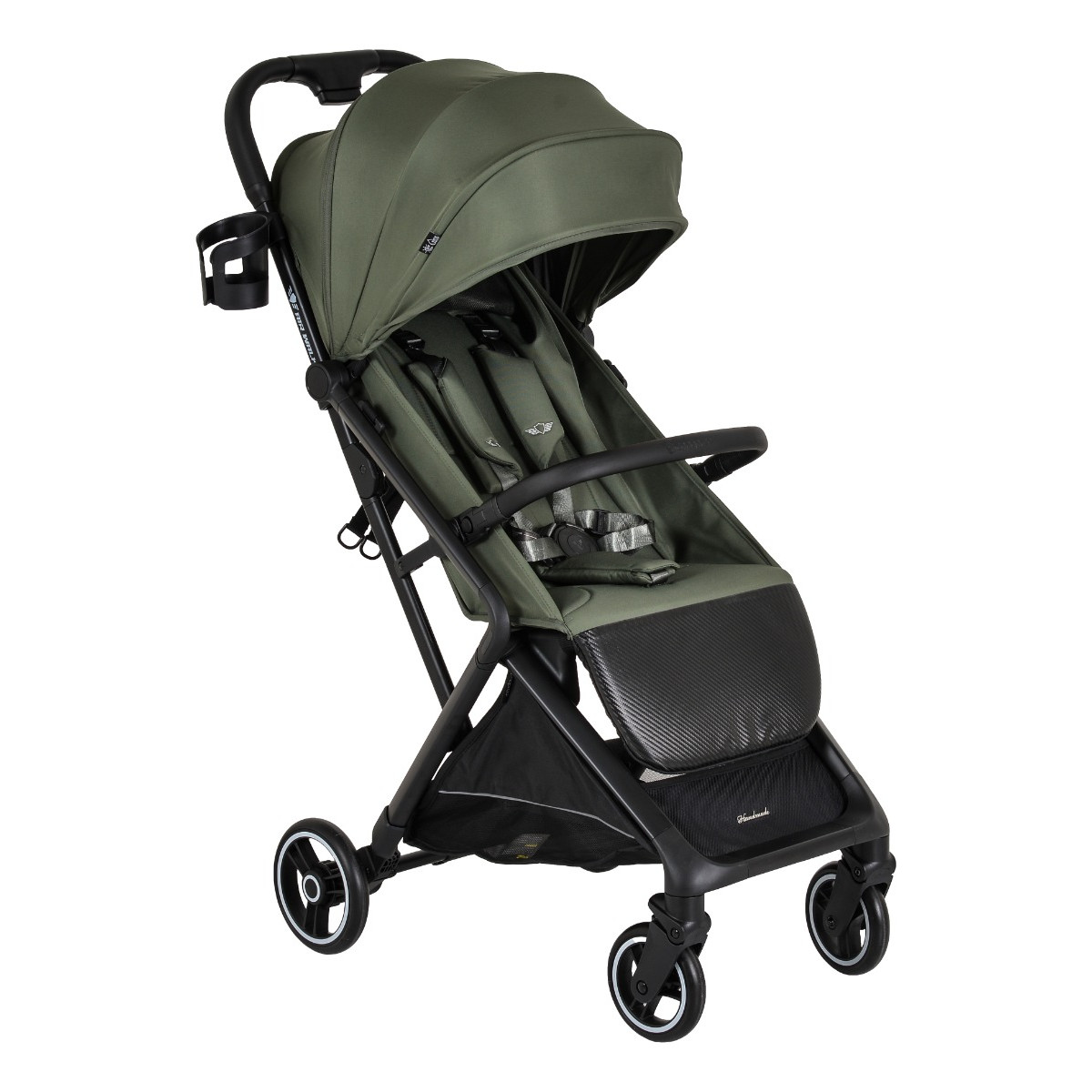 Cangaroo Airwalk Deep Green Cabin Size Wandelwagen