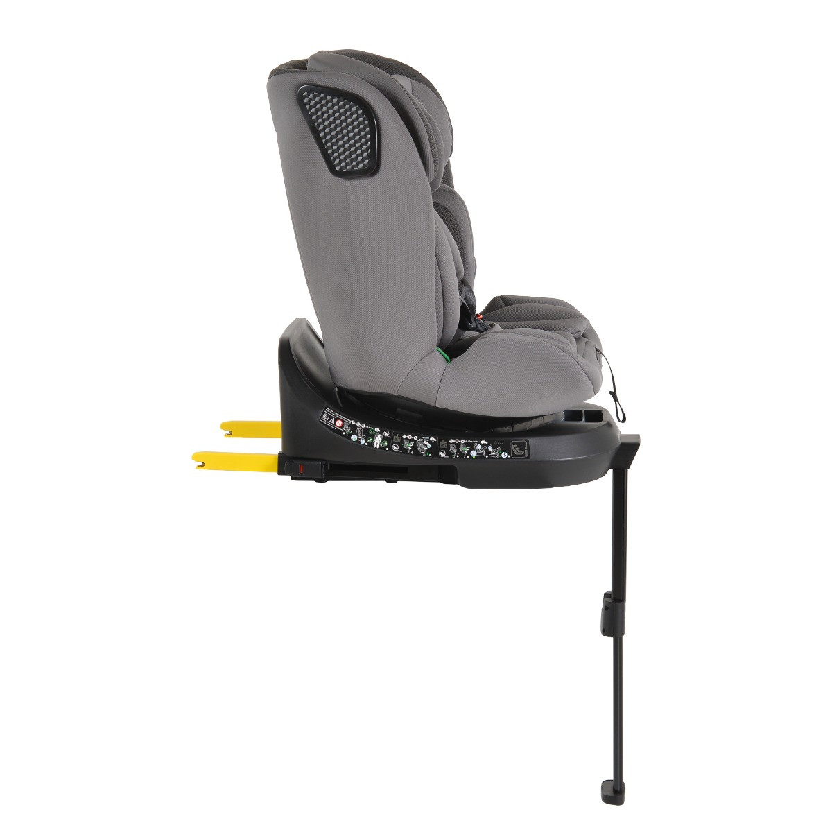 Weekendaanbieding: Cangaroo Bravo Grey 40-150 cm 360° i-Size Autostoel