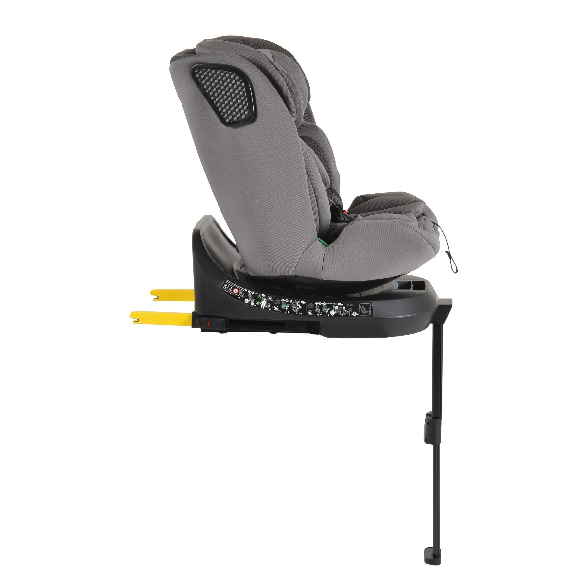 Weekendaanbieding: Cangaroo Bravo Grey 40-150 cm 360° i-Size Autostoel