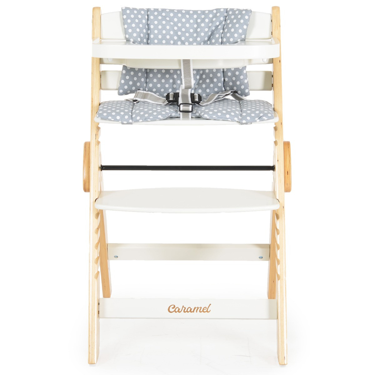 Cangaroo Caramel White 2-in-1 Meegroei Kinderstoel