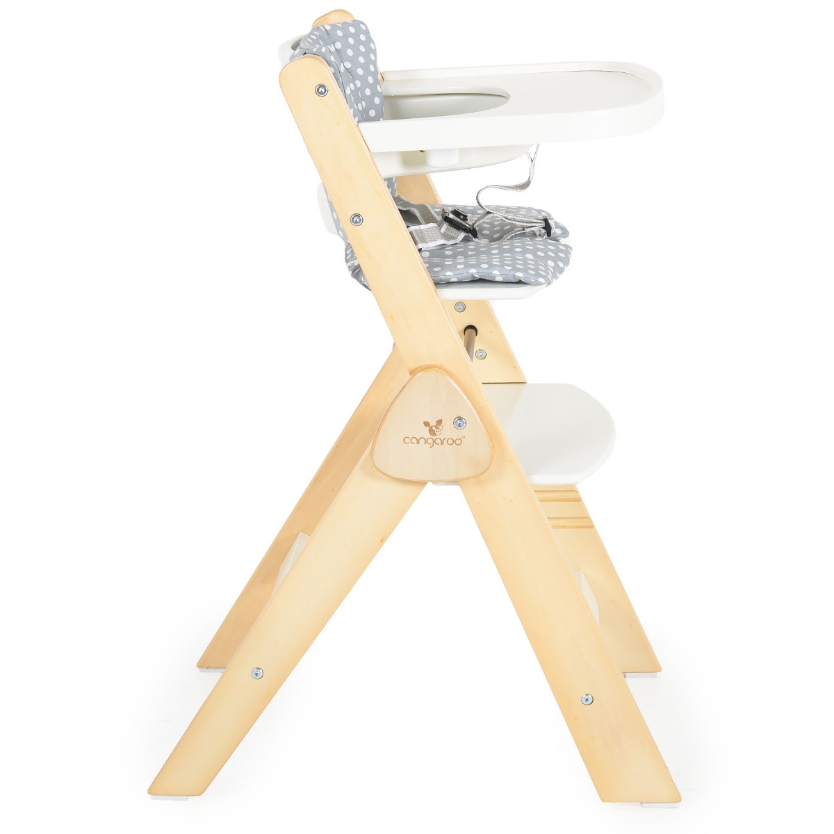 Cangaroo Caramel White 2-in-1 Meegroei Kinderstoel