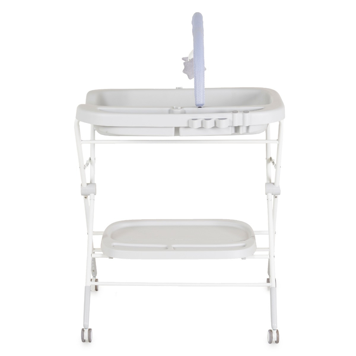 Cangaroo Croco Grey Multifunctionele Luiertafel