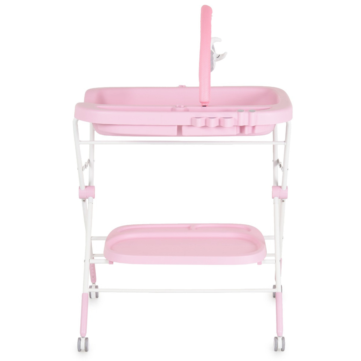 Cangaroo Croco Pink Multifunctionele Luiertafel