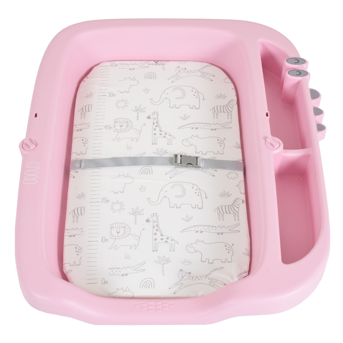 Cangaroo Croco Pink Multifunctionele Luiertafel