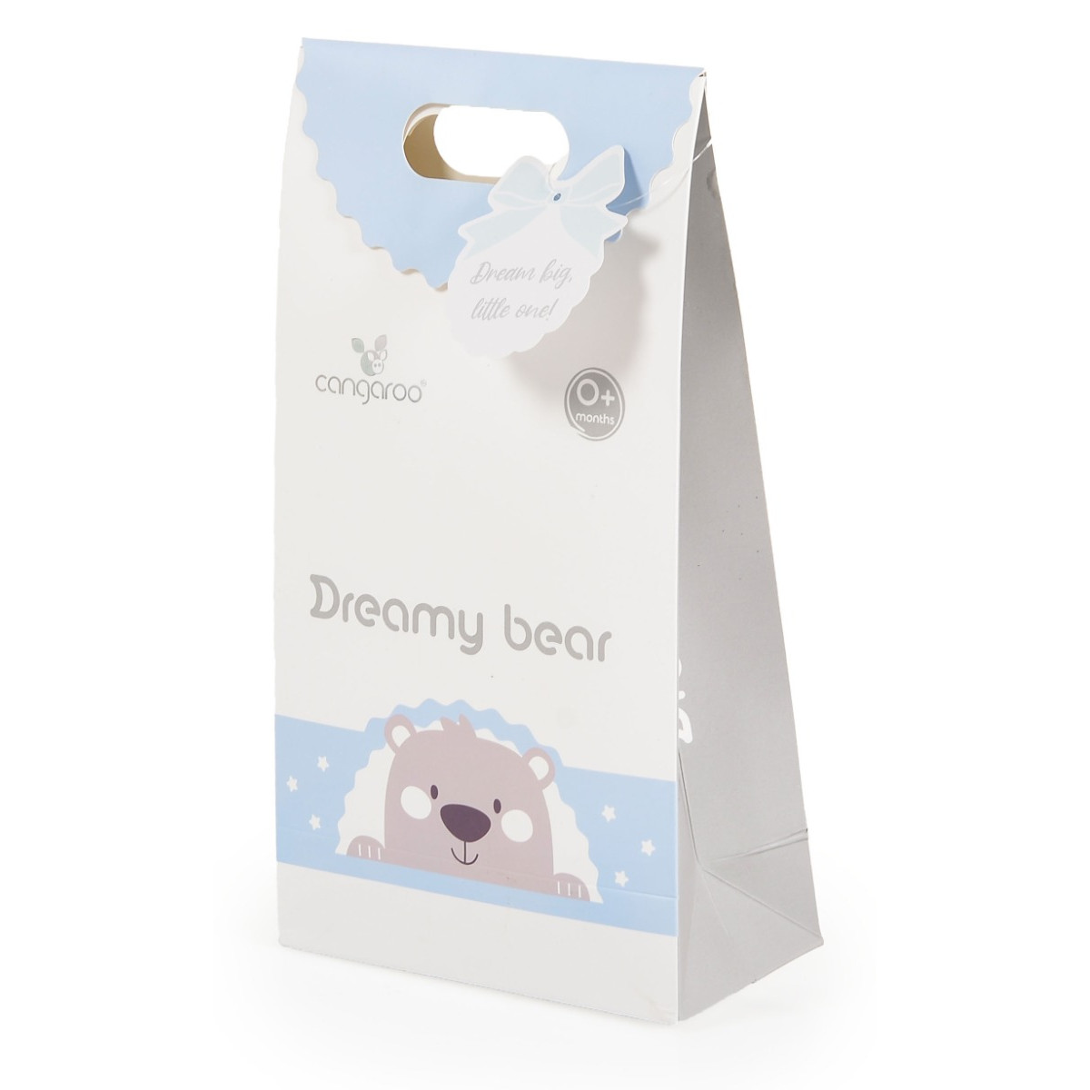 Cangaroo Dreamy Bear Blue 75 x 100 cm Wiegdeken