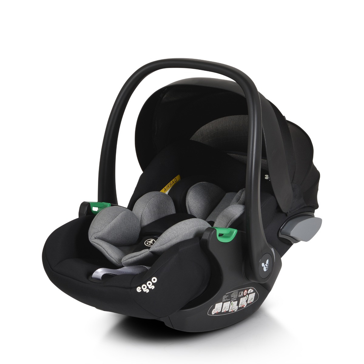 Cangaroo Eggo Pigeon Grey 3-in-1 Kinderwagen