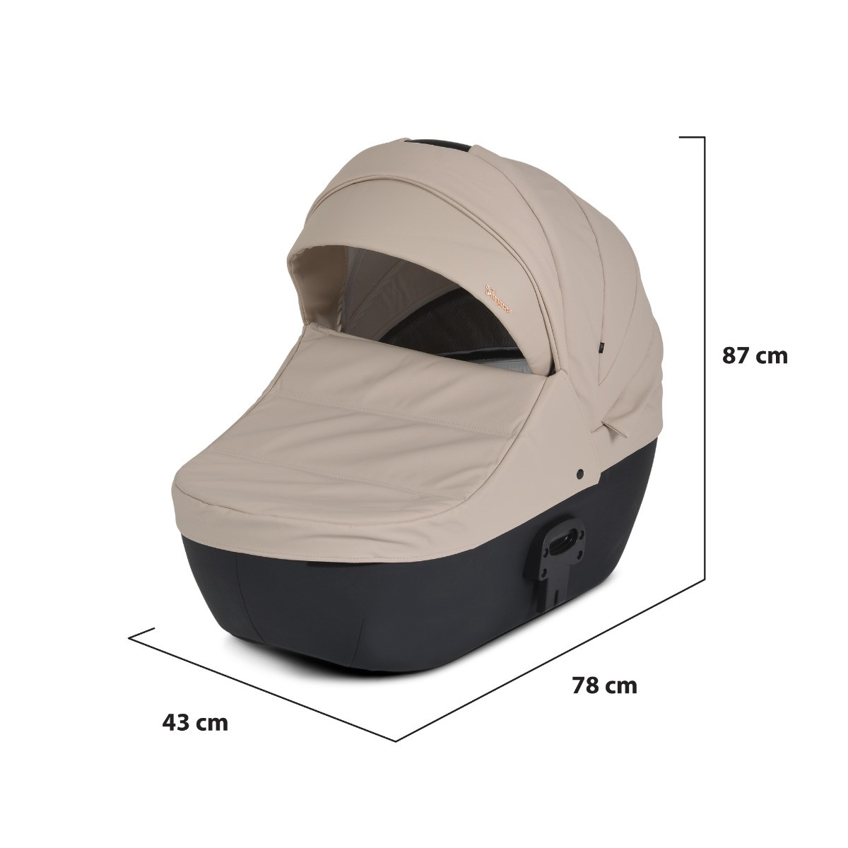 Cangaroo Eggo Sand Beige 3-in-1 Kinderwagen