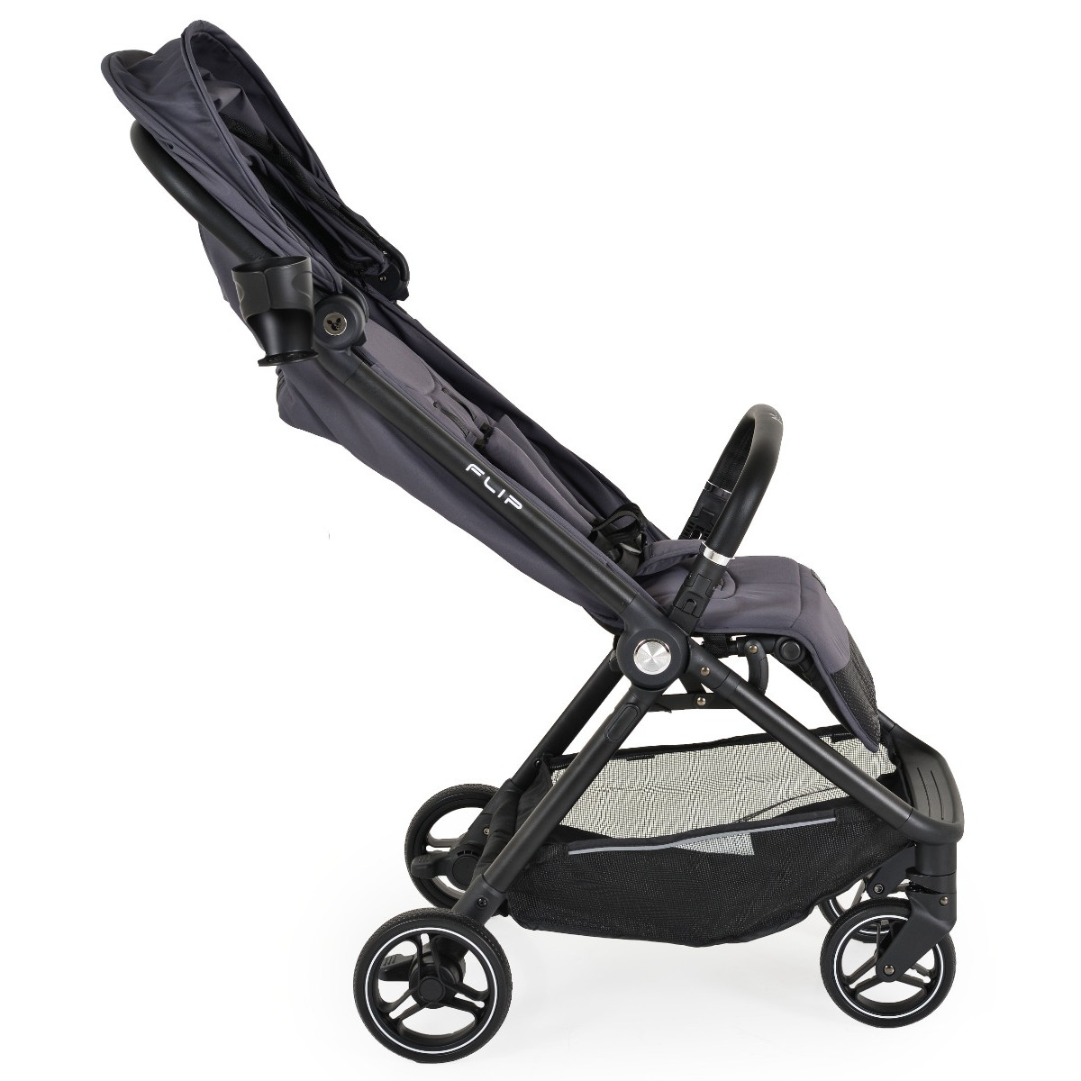 Cangaroo Flip Obsidian Grey Wandelwagen