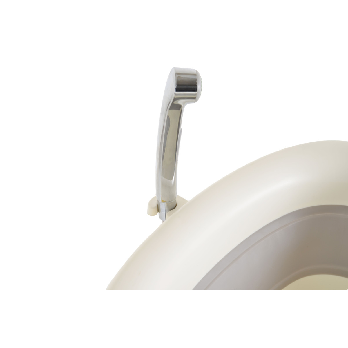 Cangaroo Garda Wit/Grijs 2-in-1 Badje en Luiertafel